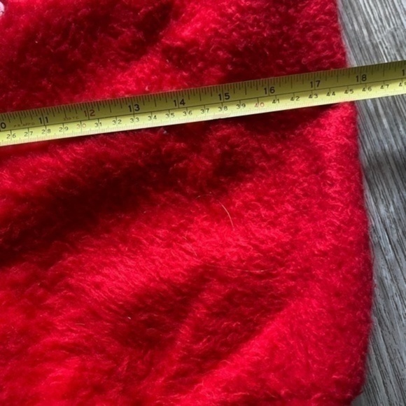 Vintage 1970’s SUZIE Christmas Holiday bag sack with zipper. 20” x 18”. EEUC. - Picture 4 of 5